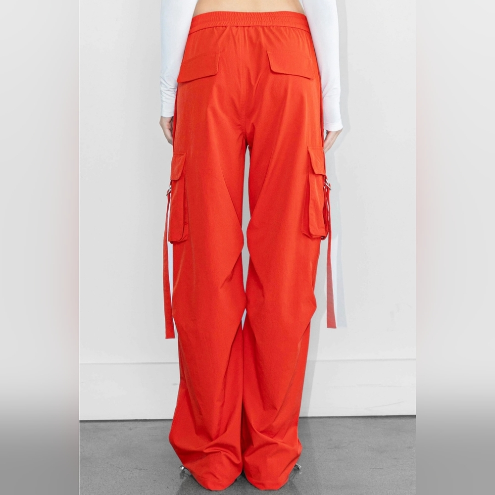 NEW! BOHO CHIC FABULOUS WIDE LEG CARGO PANTS - Picture 15 of 16
